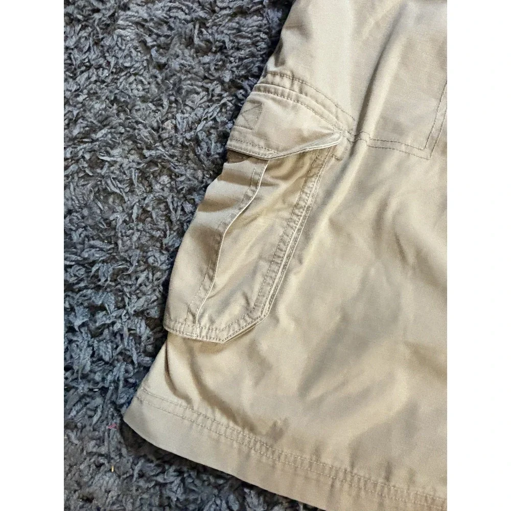 The North Face Cargo Shorts Khaki Tan Hiking Utility Mens 40 Regular (39x11